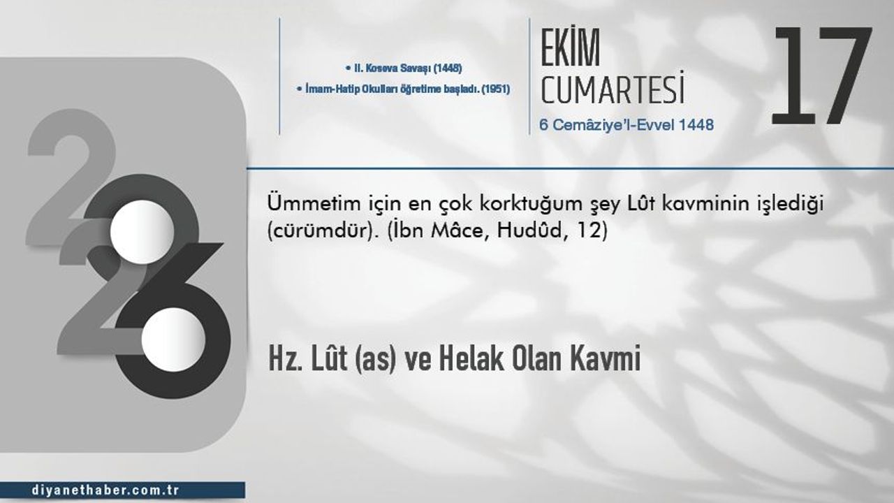 Hz. Lût (as) ve Helak Olan Kavmi