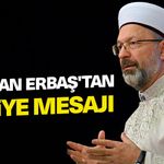 Başkan Erbaş'tan Kılıç için taziye mesajı