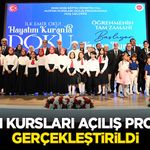 Ankara'da "Kur’an Kursları Açılış Programı" gerçekleştirildi