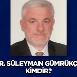 Doç. Dr. Süleyman Gümrükçüoğlu kimdir?