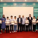 Sivas’ta 11 Öğrenci Hafızlık Belgesini Aldı