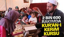 Erzurum'da 2 bin 600 rakımda göçer çocuklarına Kur'an-ı Kerim kursu veriliyor