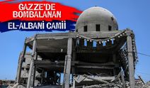 İşgalcilerin bombardımanına maruz kalan el-Albani Camii