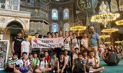 Diyanet gençlik Ayasofya'da