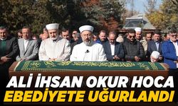 Ali İhsan Okur, ebediyete uğurlandı