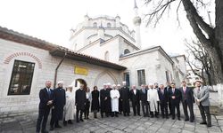 Başkan Erbaş, Şumnu'da ecdad yadigarı camide namaz kıldırdı