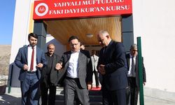 Vali Çiçek, Yahyalı'da Kur'an kursunu ziyaret etti