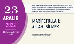 Marifetullah: Allahı bilmek