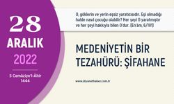 Medeniyetin bir tezahürü: Şifahane