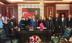 Öğrencilerden müftülüğe ziyaret