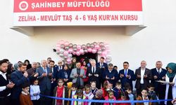 Şahinbey Zeliha-Mevlüt Taş 4-6 Yaş Kur'an Kursu dualarla açıldı