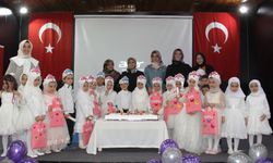 Bolu'da minikler Kur’an’a geçmenin sevincini yaşadı