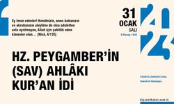 Hz. Peygamber'in (sas) ahlakı Kur'an idi