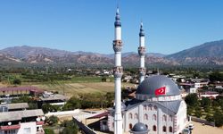 Hacıbeyli Camii dualarla açıldı