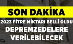 Diyanet 2023 fitre bedelini açıkladı