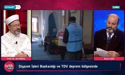 Erbaş: 17 bin 299 personelimizle deprem bölgesinde hizmetteyiz