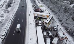 Anadolu Otoyolu'nda zincirleme kaza