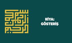 Riya: Gösteriş