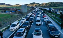 Trafiğe açılan TAG Otoyolu'nda araç yoğunluğu