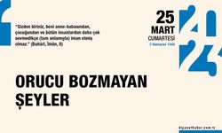 Orucu bozmayan şeyler