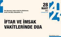 İftar ve imsak vakitlerinde dua