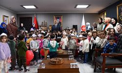 Genel Müdür Bilgin, 23 Nisan'da çocukları kabul etti