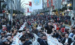 Tekirdağ'da 5 bin kişi iftar sevincini paylaştı