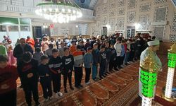 Kırklareli'nde çocuklar geleneksel cami iftarında buluştu