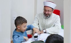 Başkan Erbaş'tan 4-6 yaş Kur'an kursu paylaşımı