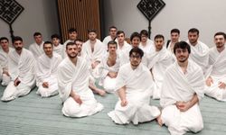 Tunceli'de gençler umre heyecanı yaşadı