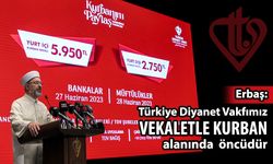 Erbaş: Türkiye Diyanet Vakfımız vekaletle kurban alanında öncüdür