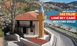 Antalya'da 142 yıllık Lami Bey Camii restore edildi