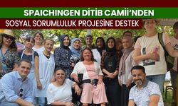 Spaichingen DİTİB Camii‘nden sosyal sorumluluk projesine destek