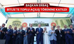 Başkan Erbaş, Bitlis'te toplu açılış törenine katıldı