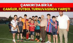 Çankırı'da bir ilk: Camiler, futbol turnuvasında yarıştı