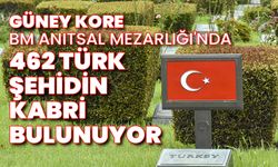 Güney Kore'deki BM Anıtsal Mezarlığı'nda 462 Türk şehidin kabri bulunuyor