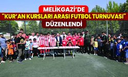 Melikgazi’de "Kur’an Kursları Arası Futbol Turnuvası" düzenlendi