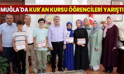 Muğla'da Kur'an kursu öğrencileri yarıştı