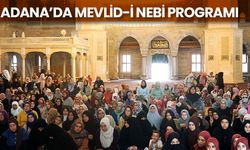 Adana’da Mevlid-i Nebi programı