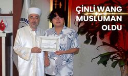 Çinli Wang, Müslüman oldu