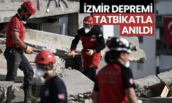 İzmir depremi tatbikatla anıldı