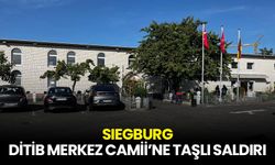 Siegburg DİTİB Merkez Camii’ne taşlı saldırı