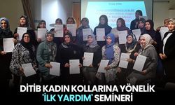 DİTİB kadın kollarına yönelik 'İlk Yardım' semineri