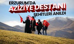 Erzurum'da "Aziziye Destanı" şehitleri anıldı