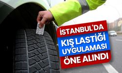 İstanbul'da kış lastiği uygulaması öne alındı