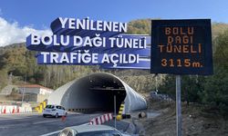 Yenilenen Bolu Dağı Tüneli trafiğe açıldı