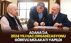 Adana'da 2024 Yılı Hac Organizasyonu Görevli Mülakatı yapıldı
