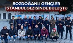 Bozdoğanlı gençler İstanbul gezisinde buluştu