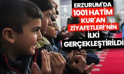 Erzurum'da "1001 Hatim Kur'an Ziyafetleri"nin ilki gerçekleştirildi