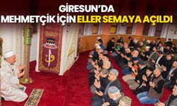 Giresun’da Mehmetçik için eller semaya açıldı